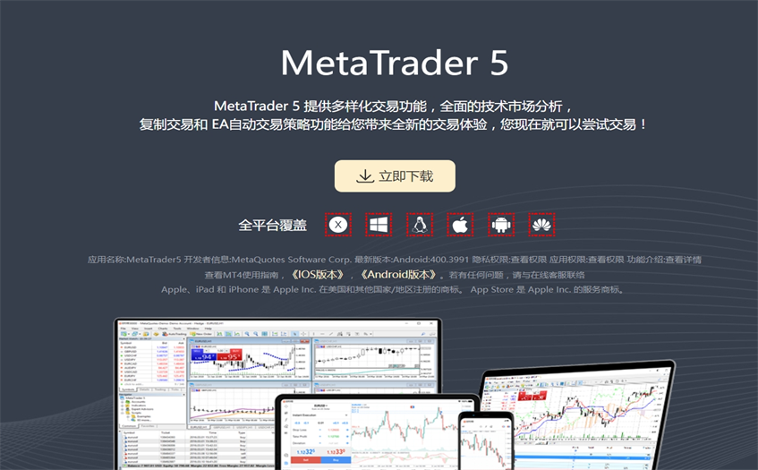 怎样在金荣中国下载MT5交易平台？