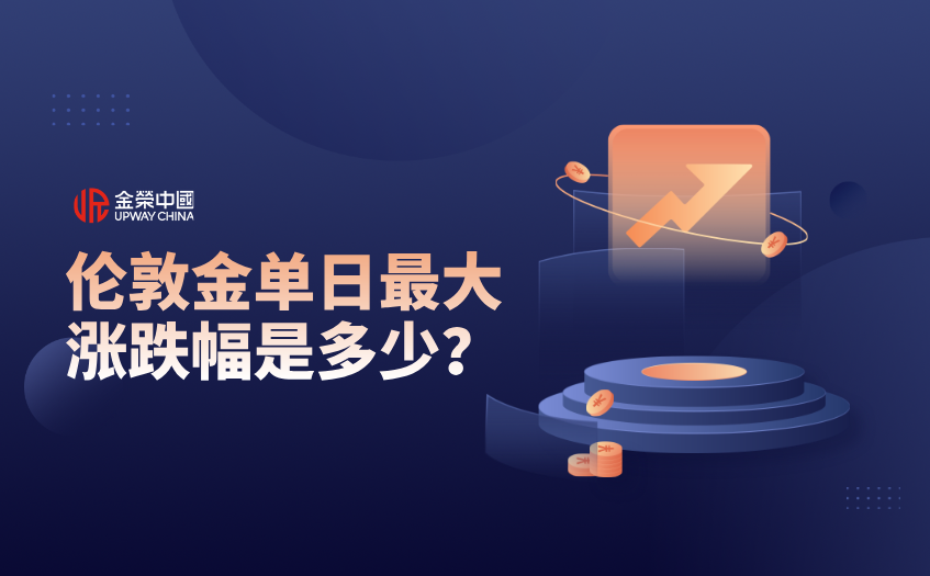 倫敦金單日最大漲跌幅是多少